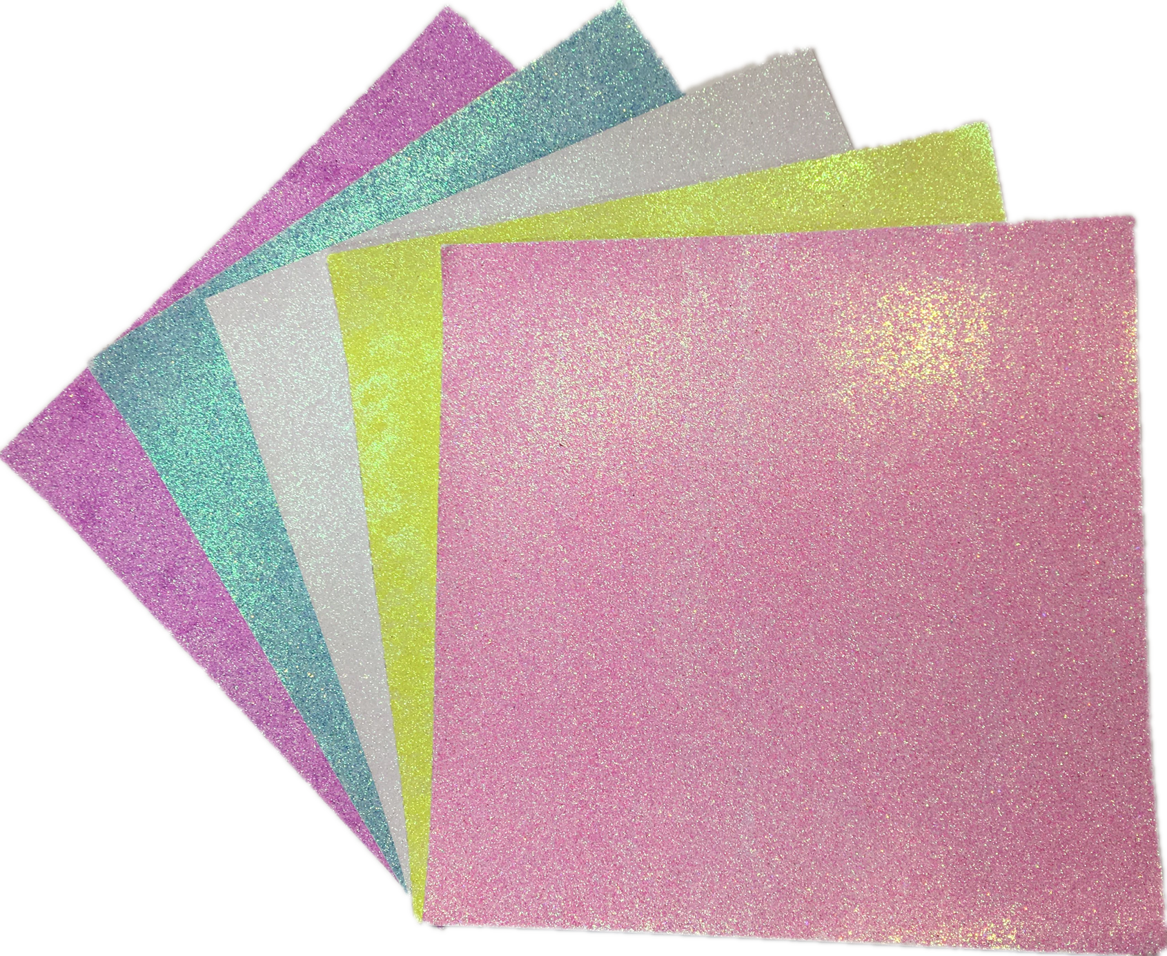 Iridescent Glitter Paper